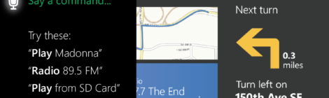 Cortana in the Car: VUI for Windows Automotive