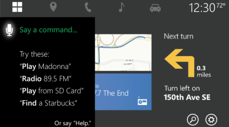 Cortana in the Car: VUI for Windows Automotive